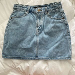 F21 Denim Skirt